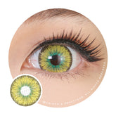 17mm Sweety Avatar Green Mini Sclera Lens